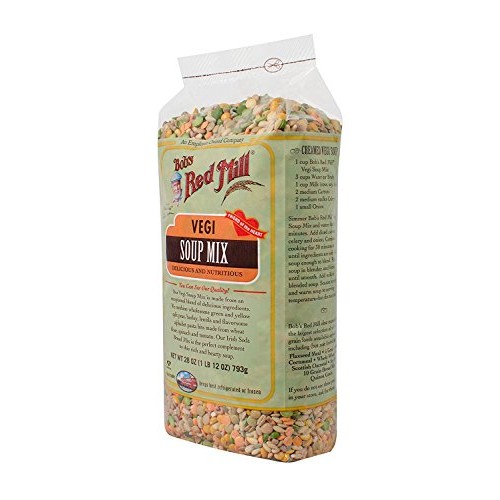 Bobs Red Mill Vegi Soup Mix, 28 Oz 4 Pack