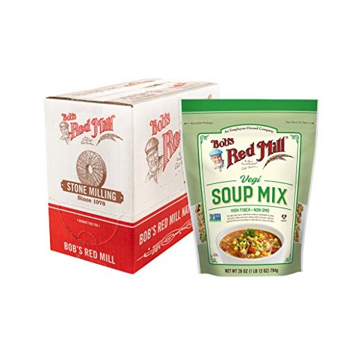 Bobs Red Mill Vegi Soup Mix, 28 Oz 4 Pack