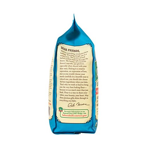 Bobs Red Mill, White Unbleached Flour, 5 Lb