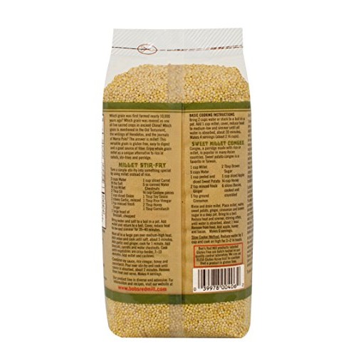 Bobs Red Mill Whole Grain Millet, 28-Ounce