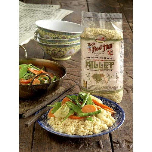 Bobs Red Mill Whole Grain Millet, 28-Ounce