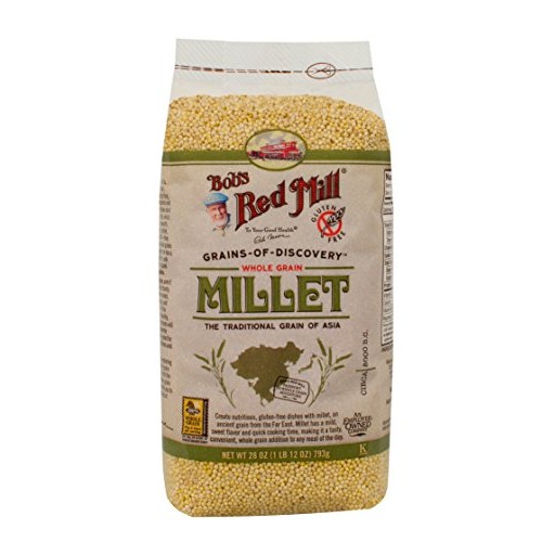 Bobs Red Mill Whole Grain Millet, 28-Ounce