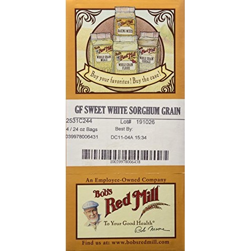 Bobs Red Mill Whole Grain Sorghum, 24 Oz Pack Of 4