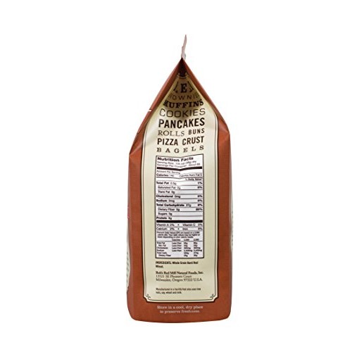 Bobs Red Mill Whole Wheat Flour, 5-Pound