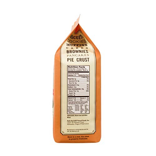 Bobs Red Mill, Whole Wheat Pastry Flour, 5 Lb