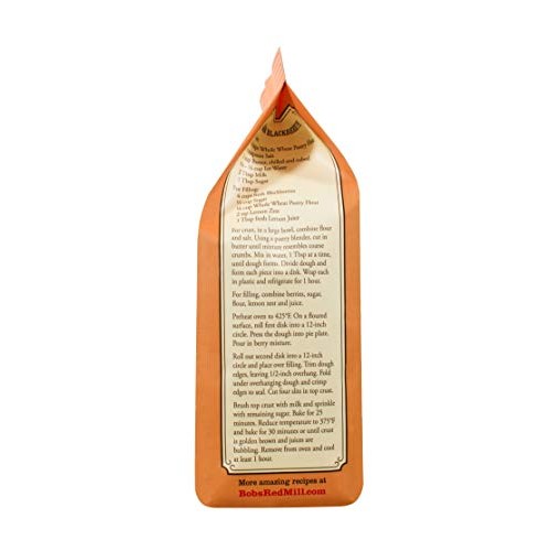 Bobs Red Mill, Whole Wheat Pastry Flour, 5 Lb