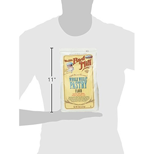 Bobs Red Mill, Whole Wheat Pastry Flour, 5 Lb