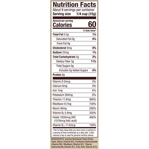 Bobs Red Mill Yeast Nutritional, 5 Ounce