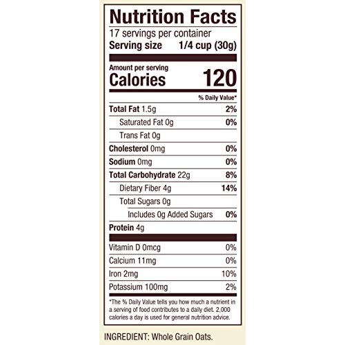 Gluten Free Oat Flour, 18 Ounce Pack Of 1