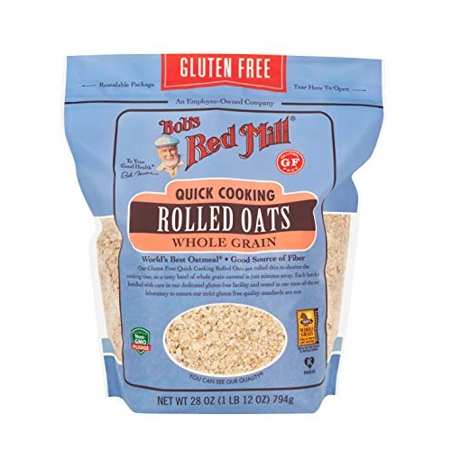 Gluten Free Quick Cooking Rolled Oats 28 Ounce Pack Of 4