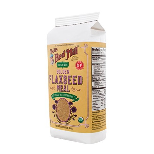 Organic Golden Flaxseed Meal 16 Ounce