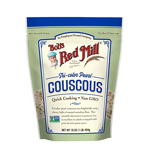 Tri-Color Pearl Couscous 16 Ounce Pack Of 4