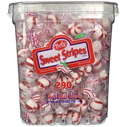 Bobs Sweet Stripes Soft Peppermint Balls 51 Ounce