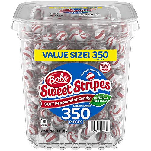 Bobs Red & White Bobs Sweet Stripes Soft Candy, 61.73 Ounce, P...