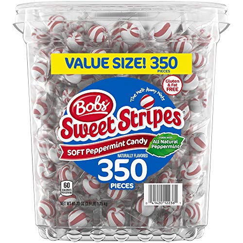 Bobs Red & White Bobs Sweet Stripes Soft Candy, 61.73 Ounce, P...