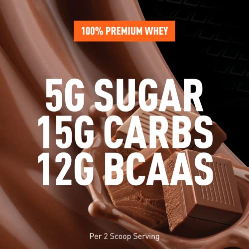 Body Fortress Whey Protein Powder, 60G Protein And 12G Bcaas P