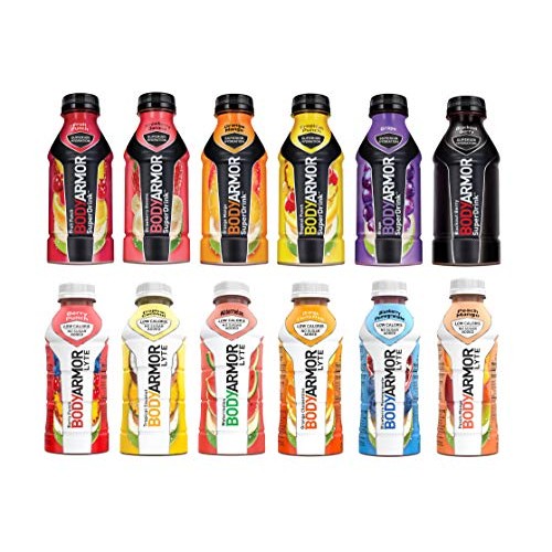 BODYARMOR Sports Drink Beverage Low-Calorie and Regular 12 Flavo...