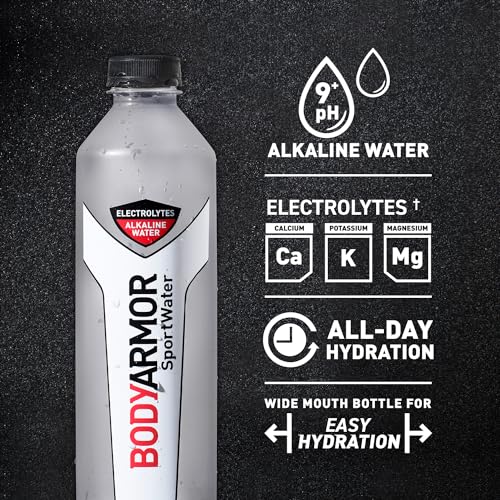BODYARMOR SportWater Alkaline Water, Superior Hydration, High Al...