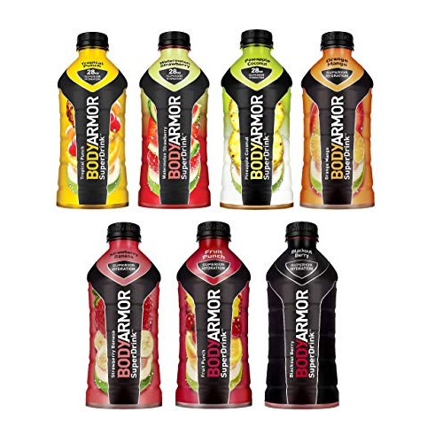 BodyArmor SuperDrink, Electrolyte Sport Drink, 7 Flavor Variety ...
