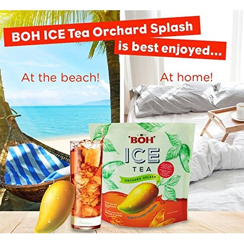Boh Malaysia Ice Cold Refreshing Instant Tea Mix/Orchard Splash