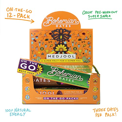 Bohemian Dates Whole Medjool Dates | “Premium” Extra Large All N...