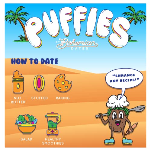 Puffies by Bohemian Dates | Whole Medjool Dates | Fresh Grown Fr...