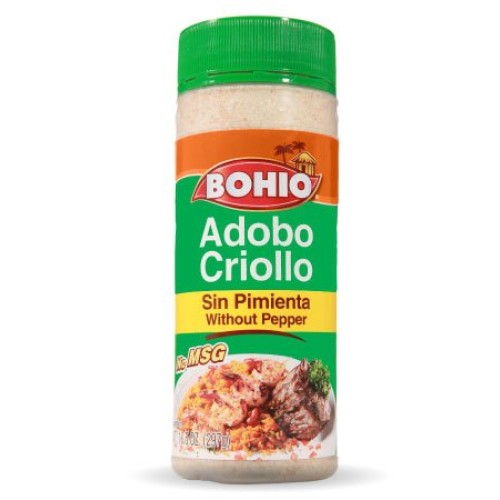 Bohio Adobo Value Pack - 1 Adobo With Pepper &Amp; 1 Adobo W/O Peppe