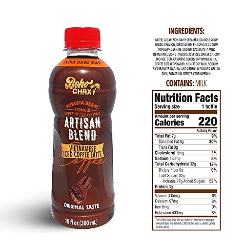 Boho Chax Vietnamese Iced Coffee Latte, Experience Traditional V...