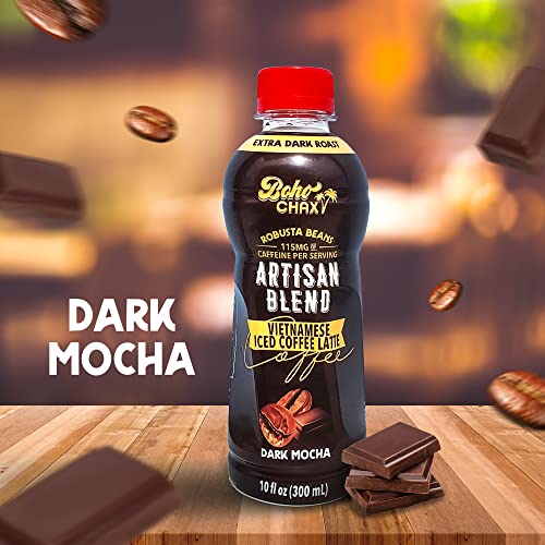 Boho Chax Vietnamese Iced Coffee Latte, Variety Pack with Tradit...