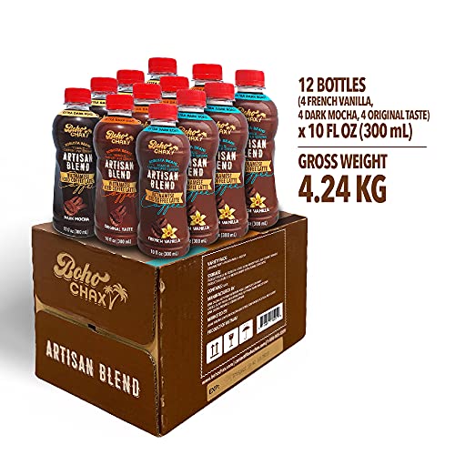 Boho Chax Vietnamese Iced Coffee Latte, Variety Pack with Tradit...