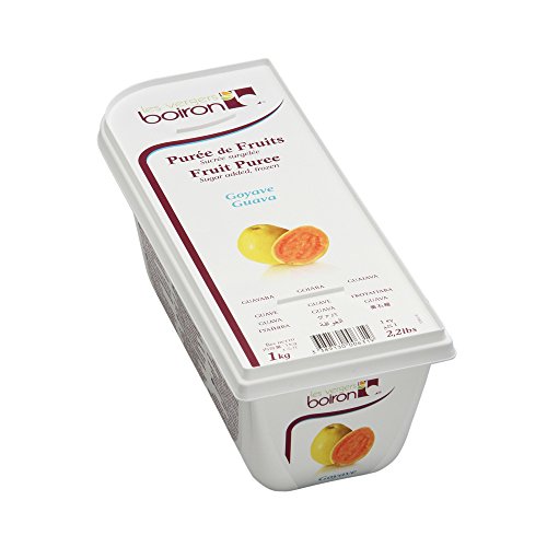 Frozen Guava Puree By Les Vergers Boiron - 1 Kg 2.2 Pound
