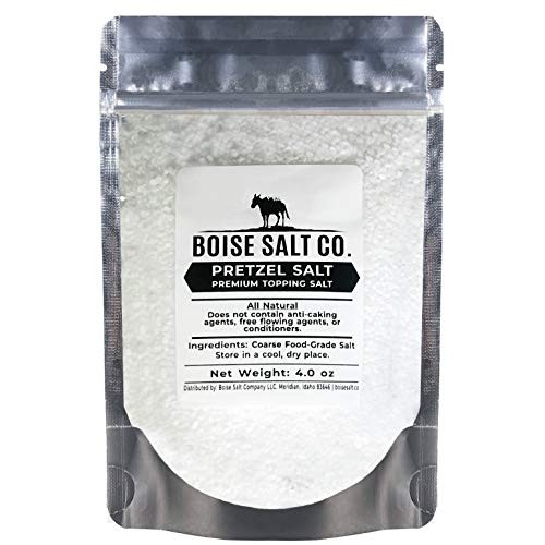 Boise Salt Co. Pretzel Salt – 4 Ounce Resealable Standup Pouch