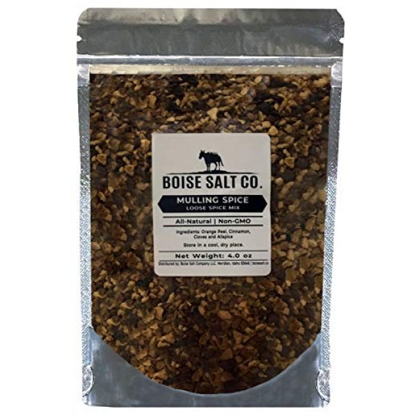 Boise Salt Co. Mulling Spice Mix - 4 Ounce Standup Resealable Pouch
