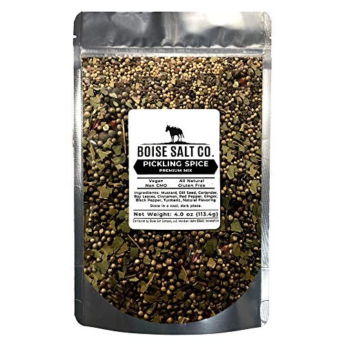 Boise Salt Co. Pickling Spice - All Natural – Gluten Free – Vega