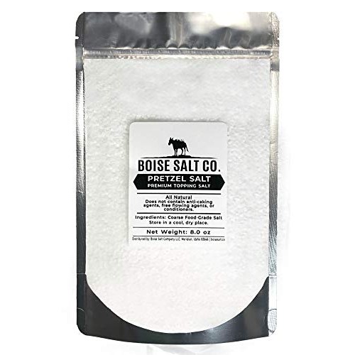 Boise Salt Co. Pretzel Salt – 8 Ounce Resealable Standup Pouch