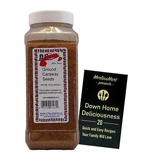Bolners Fiesta Extra Fancy Ground Caraway Seeds Plus Recipe Boo
