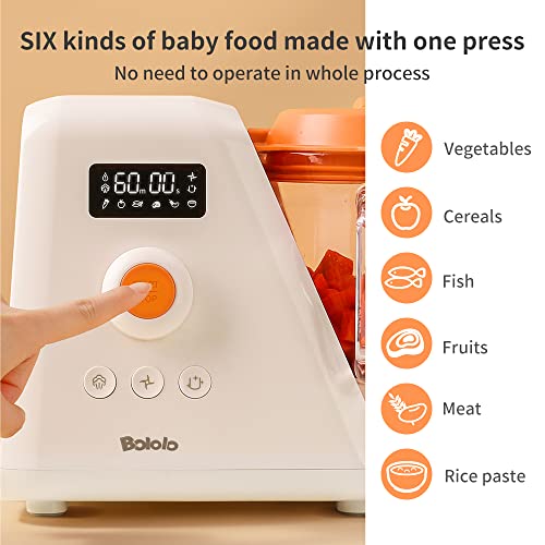Baby Food Maker Steamer and Blender | Multi-Function Baby Food P... Baby Food Maker Steamer and Blender | Multi-Function Baby Food P...