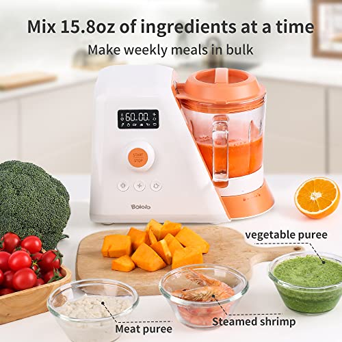 Baby Food Maker Steamer and Blender | Multi-Function Baby Food P... Baby Food Maker Steamer and Blender | Multi-Function Baby Food P...