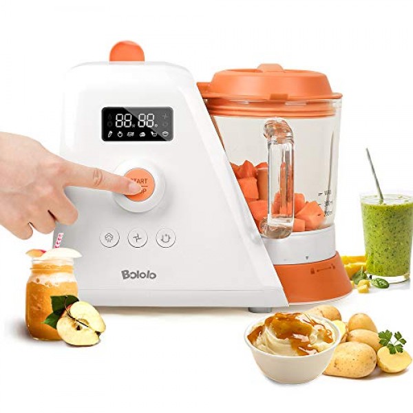 Dropship Baby Food Maker, Multi-Function Baby Food Processor, Steamer Puree  Blender, Auto Cooking & Grinding, Baby Food Warmer Mills Machine With Touch  Screen Control, Blue to Sell Online at a Lower Price