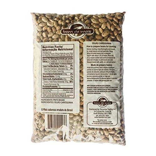 Bom De Mais Feijão Carioquinha 2Lb | Pinto Beans 32Oz
