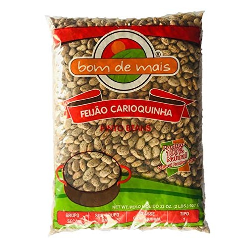 Bom De Mais Feijão Carioquinha 2Lb | Pinto Beans 32Oz