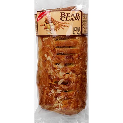 Bon Appetit Bear Claw, 5 Ounce Pack Of 8