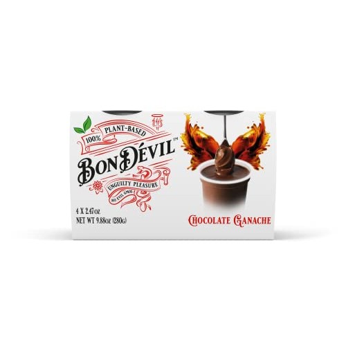 Bon Dévil Chocolate Ganache Dessert, Dairy-Free, Vegan, Gluten-F...