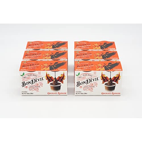 Bon Dévil Chocolate Ganache Dessert, Dairy-Free, Vegan, Gluten-F...