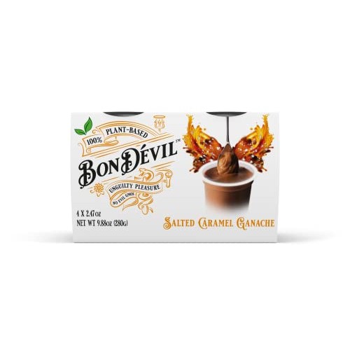 Bon Dévil Salted Caramel Ganache Dessert, Dairy-Free, Vegan, Glu...