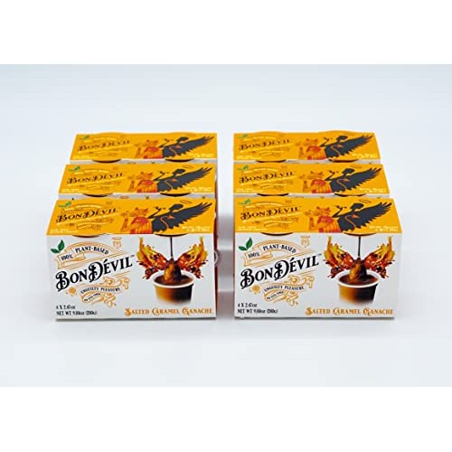Bon Dévil Salted Caramel Ganache Dessert, Dairy-Free, Vegan, Glu...