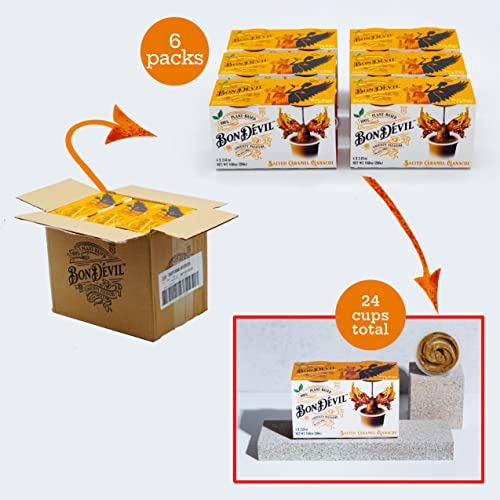 Bon Dévil Salted Caramel Ganache Dessert, Dairy-Free, Vegan, Glu...