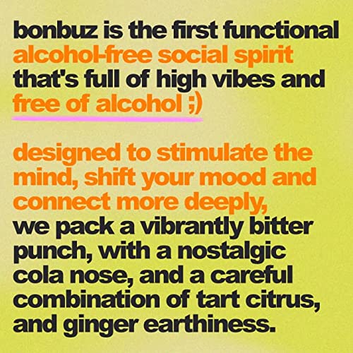 bonbuz OG & slowburn alcohol-free alchemy spirit Variety Pack Co...