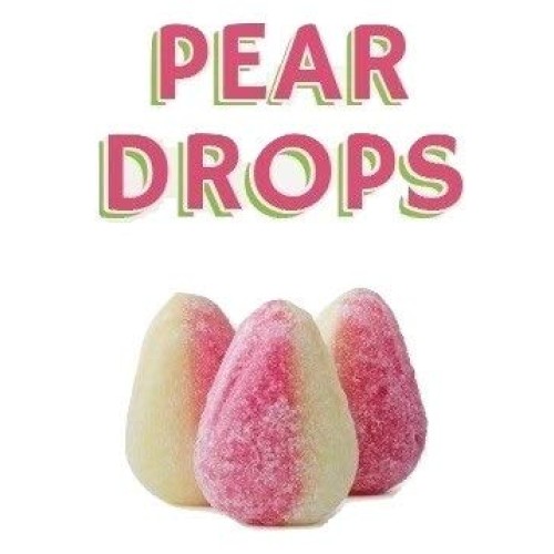Original Bonds London Pear Drops Bag Sugar Coated Pear Flavored