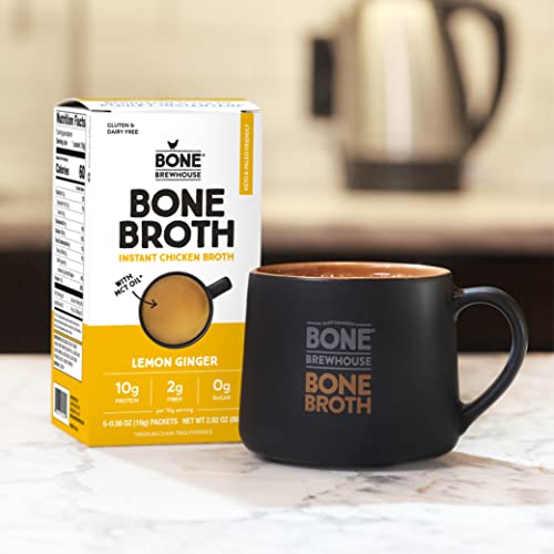 Bone Brewhouse - 9 Pack - Chicken Bone Broth Protein Powder - Le...